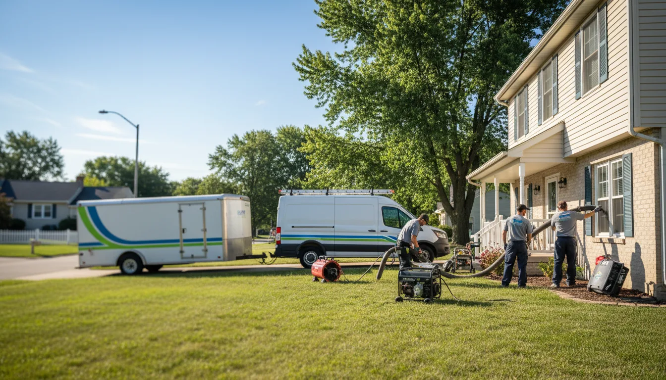 Flooded Basement Restoration And Cleanup With Repair in Wilton, ND near me